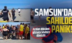 Samsun Atakum sahilde panik! Acıdan akan gözyaşı sevince dönüştü