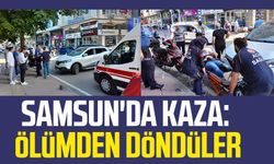 Samsun İlkadım'da kaza: Ölümden döndüler