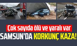 Samsun'da sağanak kaza getirdi: Çok sayıda ölü ve yaralı var