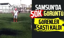 Samsun'da şok görüntü: Görenler şaştı kaldı