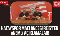 Thomas Reis'ten Hatayspor - Samsunspor maçı öncesi önemli açıklamalar