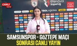 Samsunspor - Göztepe maçı sonrası canlı yayın