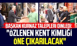 Başkan İhsan Kurnaz talepleri dinledi: "Özlenen kent kimliği öne çıkarılacak"