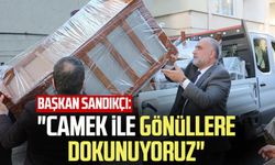 Başkan İbrahim Sandıkçı: "CAMEK ile gönüllere dokunuyoruz"