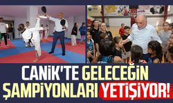 Canik'te geleceğin şampiyonları yetişiyor!