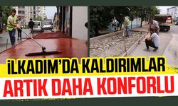 İlkadım’da kaldırımlar artık daha konforlu