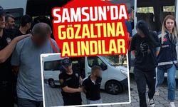 Samsun'da uyuşturucu operasyonu: 3 gözaltı