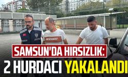 Samsun'da hırsızlık: 2 hurdacı yakalandı