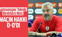 Samsunspor Teknik Direktörü Thomas Reis: Maçın hakkı 0-0'dı