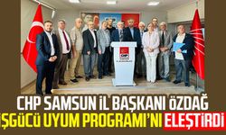 CHP Samsun İl Başkanı Mehmet Özdağ İşgücü Uyum Programı'nı eleştirdi