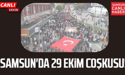 Samsun'da 29 Ekim Cumhuriyet Yürüyüş Etkinliği