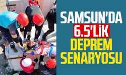 Samsun'da 6.5'lik deprem senaryosu