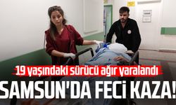 Samsun'da feci motosiklet kazası: Mertcan Erdoğan ağır yaralandı