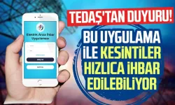 TEDAŞ'tan duyuru! Bu uygulama ile kesintiler hızlıca ihbar edilebiliyor