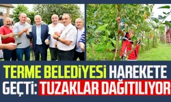 Terme Belediyesi harekete geçti: Tuzaklar dağıtılıyor