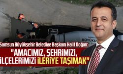 Başkan Halit Doğan: "Amacımız, şehrimizi, ilçelerimizi ileriye taşımak"