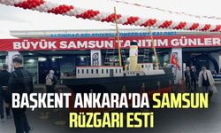 Başkent Ankara'da Samsun rüzgarı esti