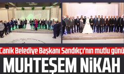 Canik Belediye Başkanı İbrahim Sandıkçı'nın mutlu günü