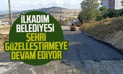 İlkadım Belediyesi şehri güzelleştirmeye devam ediyor