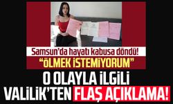 Samsun'da Sudenaz Genç ile ilgili flaş açıklama! Ölüm tehditi aldığını iddia etmişti