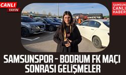 Samsunspor - Bodrum FK maçı sonrası canlı yayın