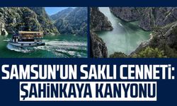 Samsun'un saklı cenneti: Şahinkaya Kanyonu