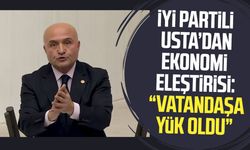 İYİ Partili Erhan Usta ekonomi eleştirisi: "Vatandaşa yük oldu"