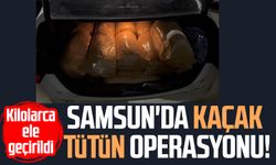 Samsun İlkadım'da kaçak tütün operasyonu!