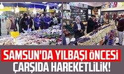 Samsun'da yılbaşı öncesi çarşıda hareketlilik!