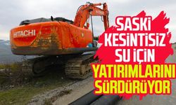 Samsun'da SASKİ kesintisiz su için yatırımlarını sürdürüyor