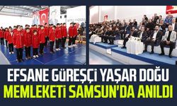 Efsane güreşçi Yaşar Doğu memleketi Samsun'da anıldı