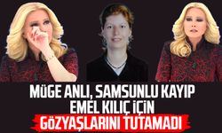 Müge Anlı, Samsunlu kayıp Emel Kılıç için gözyaşlarını tutamadı