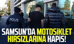 Samsun Tekkeköy'de motosiklet hırsızlarına hapis!