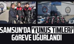 Samsun'da 'Yunus Timleri' göreve uğurlandı