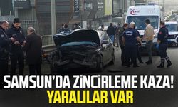 Samsun'da sağlık çalışanı kazada yaralandı!