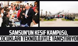 Samsun'un keşif kampüsü, çocukları teknolojiyle tanıştırıyor