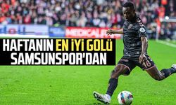 Haftanın en iyi golü Samsunspor'dan