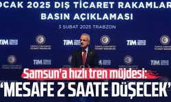 Bakan Uraloğlu'ndan Samsun'a hızlı tren müjdesi: 2 saate düşecek