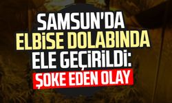 Samsun'da elbise dolabında ele geçirildi: Şoke eden olay