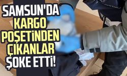 Samsun'da kargo poşetinden çıkanlar şoke etti!