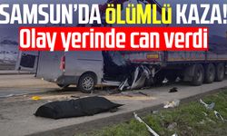 Samsun Havza'da ölümlü kaza! Ferhat Güven hayatını kaybetti