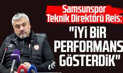 Samsunspor Teknik Direktörü Thomas Reis: "İyi bir performans gösterdik"