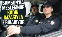 Samsun'da polis memuru Tuğba Aksungur, mesleğinde kadın imzasıyla iz bırakıyor!