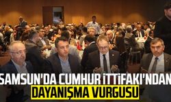 Samsun'da Cumhur İttifakı'ndan dayanışma vurgusu