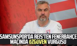 Samsunspor'da Thomas Reis'ten Fenerbahçe maçında özgüven vurgusu