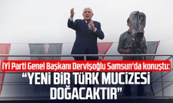 İYİ Parti Genel Başkanı Müsavat Dervişoğlu Samsun'da konuştu