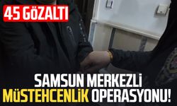 Samsun merkezli müstehcenlik operasyonu: 45 gözaltı