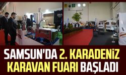 Samsun'da 2. Karadeniz Karavan Fuarı başladı