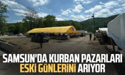 Samsun'da kurban pazarları eski günlerini arıyor