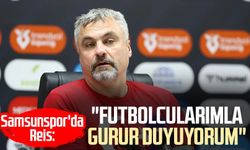 Samsunspor'da Thomas Reis: "Futbolcularımla gurur duyuyorum"